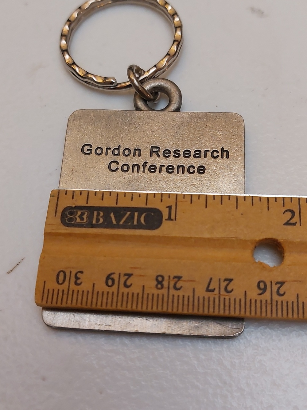 Holderness School Gordon Research Conference Collectible Pewter Keychain - Picture 6 of 6